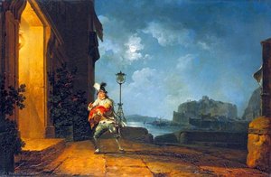 David Garrick (1717–1779), As Don John In 'the Chancers' By John Fletcher, Adapted By George Villiers — Philip James De Loutherbourg