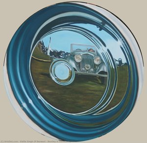 Bentley In The Hubcap — Vidita Singh Of Barwani
