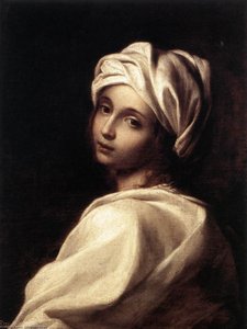 Portrait Of Beatrice Cenci — 엘리사베타 시라니