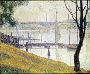 Mostek Przy Courbevoie — Georges Pierre Seurat