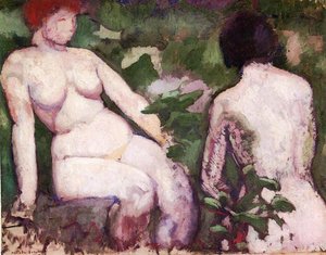Two Nudes — Marcel Duchamp