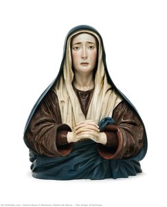 The Virgin Of Sorrows — Pedro Mena Y Medrano (pedro De Mena)
