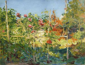 Garten In Trouville — Gustave Caillebotte