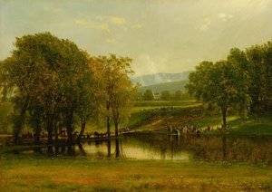 The Baptism — Thomas Worthington Whittredge