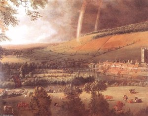 Landscape With Rainbow, Henley-on-thames — Jan Siberechts