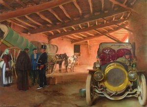 La Cochera — Ramon Casas I Carbó