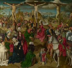 The Crucifixion: Central Panel — Master Of Delft
