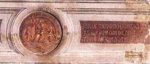 Maestà (detalle De Los Medallones) — Simone Martini