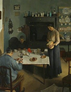 The Tea Table — Harold Harvey