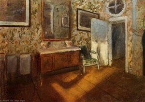 Interior At Menil-hubert — Edgar Degas
