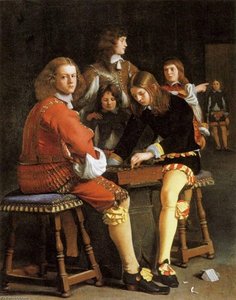 A Game Of Draughts — Michiel Sweerts