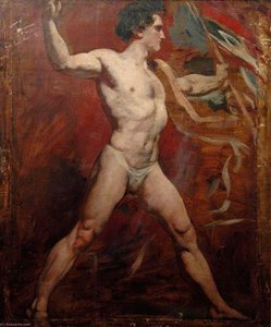 Standing Male Nude — William Etty