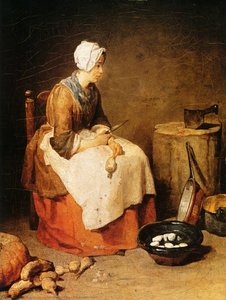 La Servante De Cuisine — Jean-baptiste-siméon Chardin