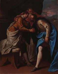 Paolo Iii Reconciles Francis I And Charles V — Sebastiano Ricci