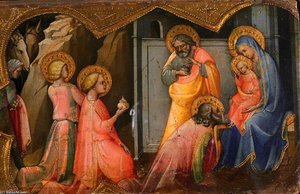 Adoration Of The Magi — Lorenzo Monaco