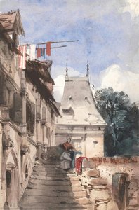 Abbey St-amand, Rouen — Richard Parkes Bonington
