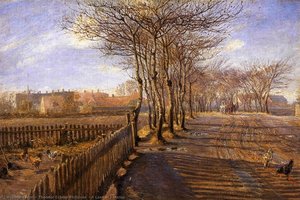 A Lane At Kastrup — Theodor Esbern Philipsen