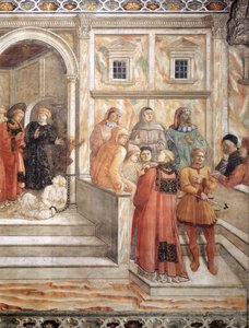 Disputation In The Synagogue (detail) (8) — Filippo Di Tommaso Lippi