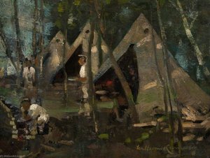 A Soldier's Camp — William Joseph Kennedy