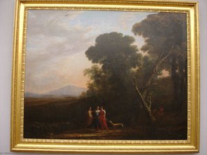Roman Ideal Landscape With Cephalus, Procris, And Diana — Claude Lorrain (claude Gellée)