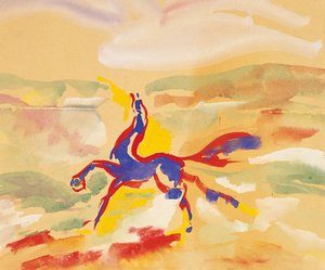 Horse — Yves Klein
