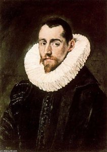 Nuoren Herrasmiehen Muotokuva — El Greco