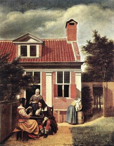 Village House — Pieter De Hooch