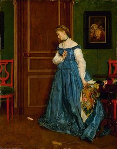 Hesitation — Alfred Stevens