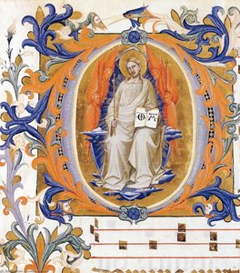 Antifonario (cod. Cor. 1, Folio 102) — Lorenzo Monaco
