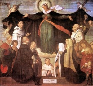 The Virgin Of Carmel — Alessandro Bonvicino (moretto Da Brescia)