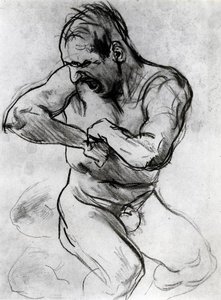 Man Screaming (also Known As Study For Hell) — John Singer Sargent