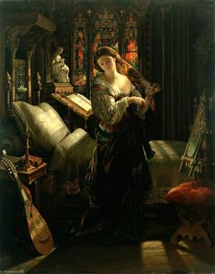 Madeline After Prayer — Daniel Maclise