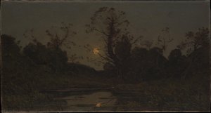 Moonrise — Henri-joseph Harpignies