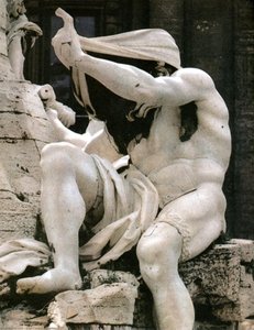 The River Nile From The Fountain Of The Four Rivers — Gian Lorenzo Bernini