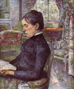Portrait Of Countess A. De Toulouse Lautrec — Henri De Toulouse-lautrec