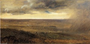 Storm In The Valley Of The Tiber — François Marius Granet
