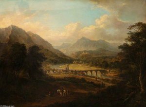 A Town By A River — Alexander Nasmyth