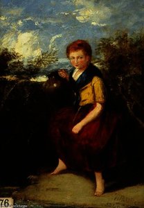 A Peasant Girl — William James Müller