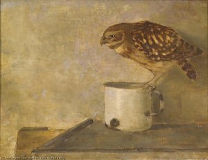 Little Owl On A Mug — Jan Mankes