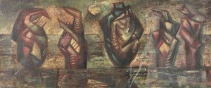 Prehistoric Landscape — Merlyn Oliver Evans