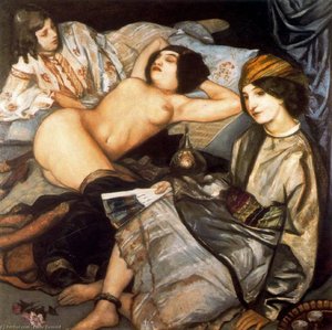 Au Harem — Émile Bernard