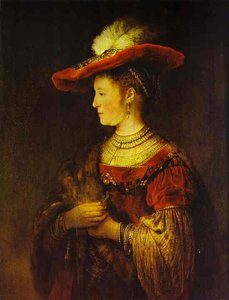 Portrait Of Saskia — Rembrandt Van Rijn