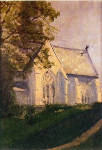 Church At Blainville — Marcel Duchamp