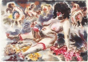 Erotic Scene 1 — George Grosz