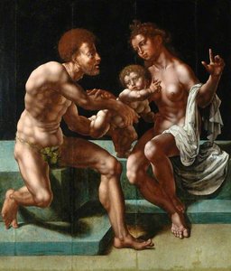 Cybele Beseeching Saturn To Spare Her Child — Jan Gossaert