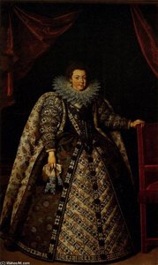 Elizabeth Of France — Frans The Younger Pourbus