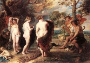 O Julgamento De Páris — Peter Paul Rubens