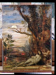 La Vita Dell'umanità L'age D'or, Adam Le Soir. Il Sonno — Gustave Moreau