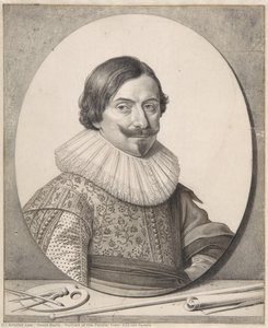 Portrait Of The Painter François Gysels — David Bailly