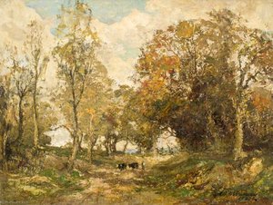 A Woodland Glade — William Mouncey